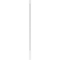 Ekena Millwork Two Equal Raised Panel PVC Pilaster w/Standard Capital & Base, 4"W x 120"H x 2"P PILP04X120DRP01-2 - alternate 5